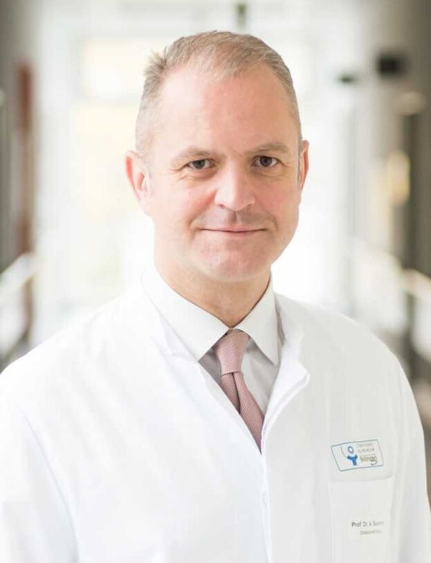 Doctor dermatologist Matthias Grübel