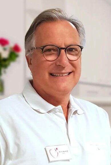 Doctor dermatologist Christian Grübel